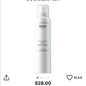 Ouai Dry Shampoo Foam Brand New